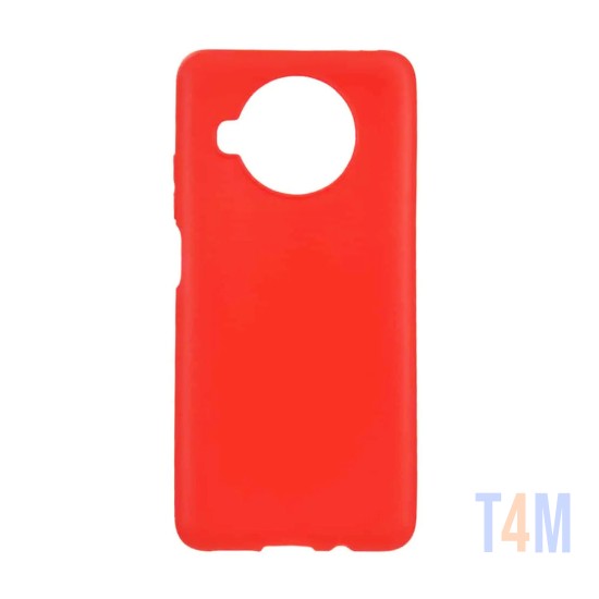 Capa de Silicone para Xiaomi Mi 10t Lite/Redmi Note 9 Pro 5g Vermelho